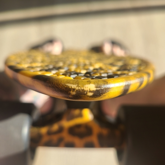 Brand new mini skateboard with leopard print wrap - Picture 4 of 10